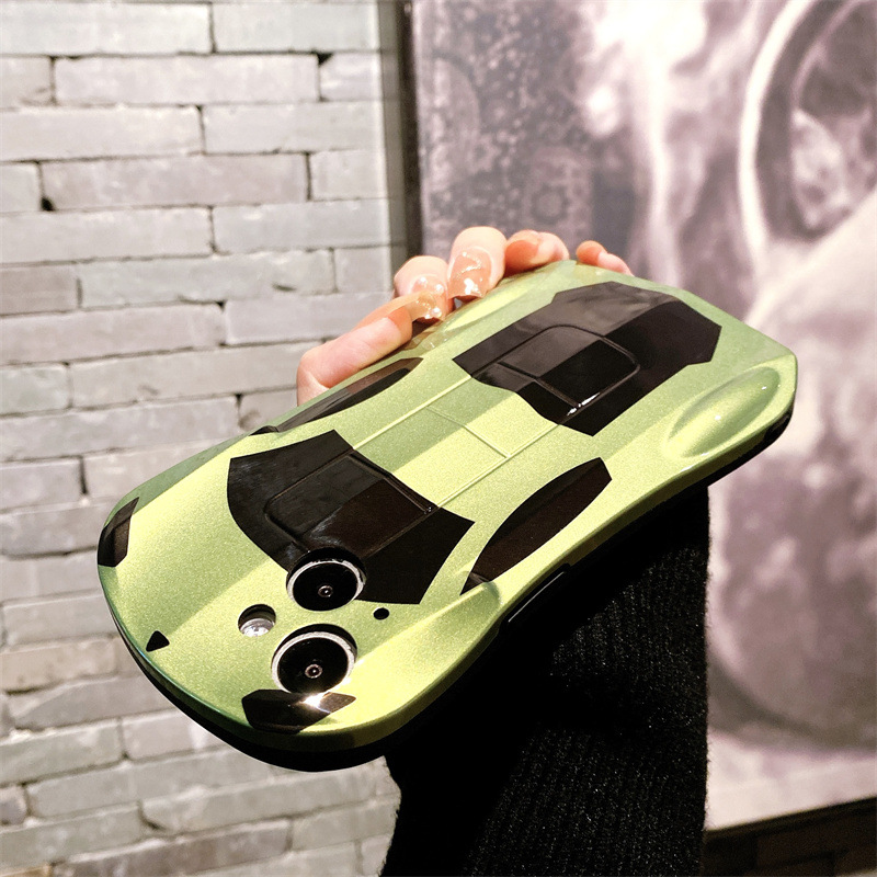 Cool Supercar Full-Body Shockproof Silicone Durable Phone Case